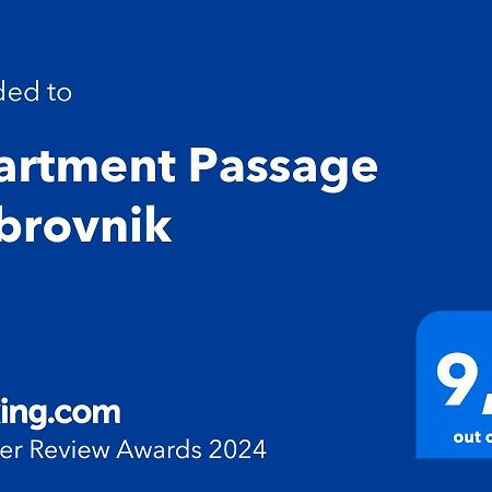 Apartment Passage 杜布罗夫尼克 外观 照片